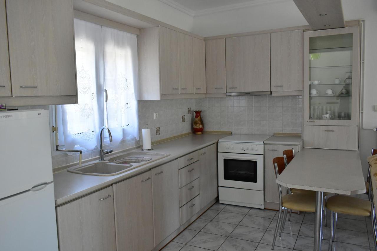 Villa White Clam Vintage House With Sea View & Garden Makrygialos Exterior foto